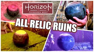 Horizon Forbidden West - All Relic Ruins Locations & Completed - Find the Origins of the Ornaments