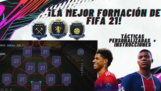 4-2-2-2:  LA MEJOR FORMACIÓN DE FIFA 21 | ¡TÁCTICAS + INSTRUCCIONES! | ¡DESTROZA RIVALES!