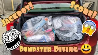 OMG! Look What The Employees Left Me In The Dumpster! *Jackpot* Ep236