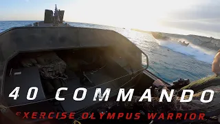 ROYAL MARINE COMMANDOS EXERCISE OLYMPUS WARRIOR CYPRUS