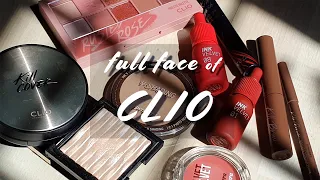 FULL FACE of CLIO | DEMO ( yes peripera is included )