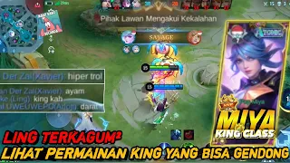 (MIYA CARRY) SLAMATKAN HARGA DIRI LING DI LOCK FANY & CHOU  - Mobile Legends