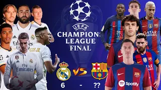 Real Madrid Vs FC Barcelona UCL FINAL | CHAMPIONS LEAGUE FINAL | MESSI VS RONALDO