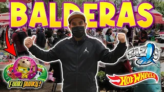 BALDERAS 🔥 El mercado de JUGUETES más GRANDE de CDMX │Tazos de Funki Punky, Wiwichus, Barbie y más!