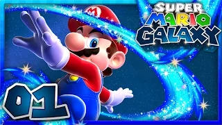 Super Mario Galaxy - Part 1 - Welcome to The Starry Skies! (1080p 60FPS)