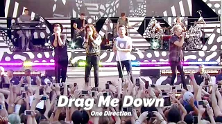 [ENG/KOR] One Direction - Drag Me Down (Live) (@GMA Summer Concert 2015)