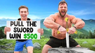 Pull the Sword From the Stone, Win $500