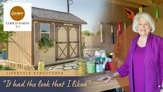 Cute Garden Shed is Her She Shed