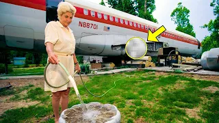 Frau kaufte eine alte Boeing 727 für 2.000 Dollar, um darin zu leben. Was geschah, ist unglaublich!