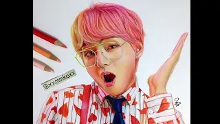 Drawing V (Kim Taehyung) From BTS |BTS V Sketch  @BTSW_official  @DOMSIndiaofficial