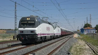 Ferrocarril Ibérico: Trenes en Madrid, las 2 Castillas y Castellón (Renfe, Captrain, LCR...)