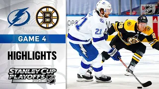 NHL Highlights | Second Round, Gm4 Lightning @ Bruins - Aug. 29, 2020