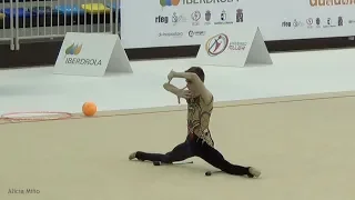 Gerard López - Cto. de España Rítmica Masculina Guadalajara 2018 - Mazas