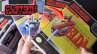 Custom Retro Game Cases- A MUST OWN!!