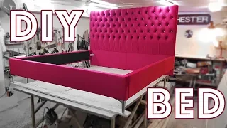 BED CAPITONE OWN HANDS ARE Cheap HOW TO MAKE DIY Furniture