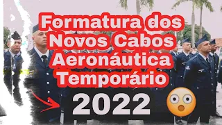 Essa foi a melhor formatura de Cabo Temporário da Aeronáutica 😎