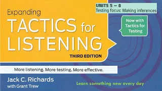 Tactics for Testing Expanding Test 2 Making inferences