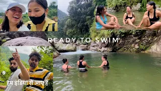 Natural 🍃🌱Swimming pool 😍 / Ghatchina pokhara / pragati ko kada Hindi 😂 / always Fun 🤩