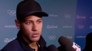 Neymar   fala sobre comparação com Marta - Olimpiadas do Rio