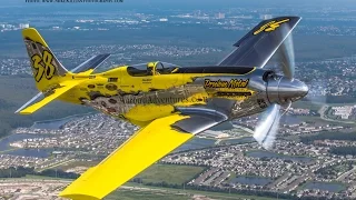 P-51 Mustang Precious Metal Flight Test & Photo Shoot