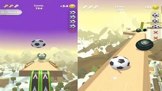 Action Balls All Level Gameplay | level 731 -740 | Android IOS New Update |Nava Teja YT