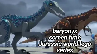 Baryonyx (screen time) - LEGO Jurassic world series