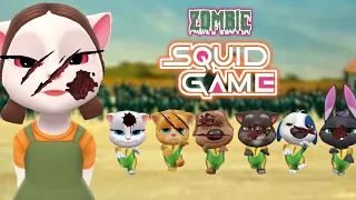 My Talking Tom Friends - SQUID GAME - the ZOMBIE