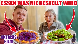 1 Tag lang NUR essen, was NIE BESTELLT wird! 😨