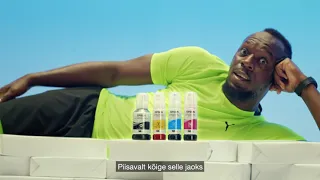 EcoTank Usain Bolt TV commercial 20s