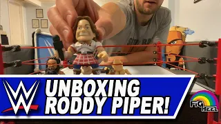 UNBOXING WWE "Rowdy" Roddy Piper & Loyal Subjects Series 3 Action Figure Toy Review!