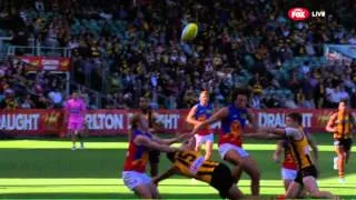 Courage from captain Hodge - AFL