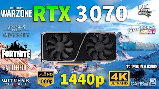 RTX 3070 - 1080p, 1440p, 4K 8 Games Test