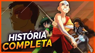 A HISTÓRIA COMPLETA DE AVATAR: A LENDA DE AANG