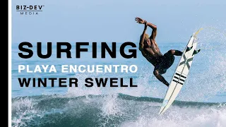 Surfing Playa Encuentro, Cabarete Winter Season 2019