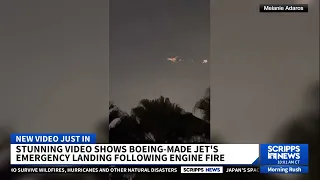Boeing cargo plane catches fire midair after departing Miami airport