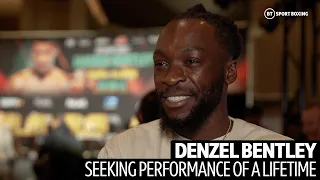 Denzel Bentley seeking "performance of a lifetime" against WBO champion Janibek Alimkhanuly in Vegas