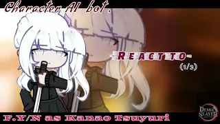 C.ai bot react to f.y/n as Kanao Tsuyuri // (1/2) // gcrv // kny