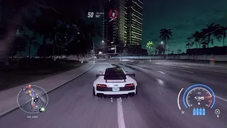 Need for Speed Heat wrecked by the cops barrier!!!!