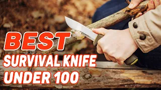 Best Survival Knife Under 100 in 2022 – Cheap, Exclusive & Top Rated!