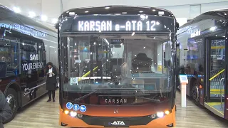 Karsan e-Ata 12 Electric City Bus (2022) Exterior and Interior