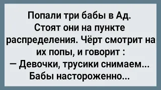 Как Три Бабы в Ад Попали! Сборник Свежих Анекдотов! Юмор!