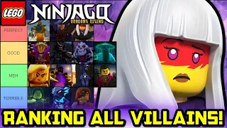 The Ultimate Ninjago Villain Tier List! 😈 Ranking Ninjago Villains! (Dragons Rising Update)