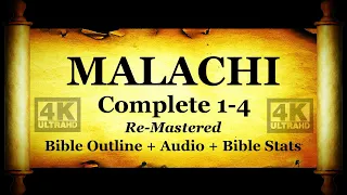 Malachi Complete - Bible Book #39 - The Holy Bible KJV HD 4K Audio-Text Read Along