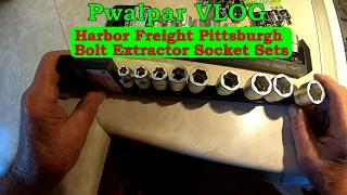 Harbor Freight Pittsburgh Bolt Extractor Socket Sets