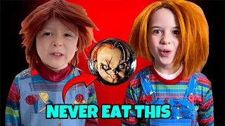 WE TURNED INTO CHUCKY AND GOT REVENGE ON DAD! The McCartys