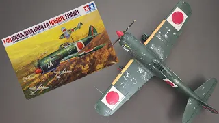 1/48 Tamiya KI84-IA Hayate (Frank) Full model Aircraft Build