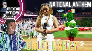 Chlöe Bailey - National Anthem Reaction 👏🏾💯🔥