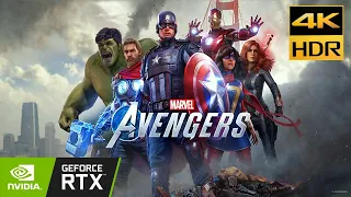 Marvel's Avengers [4K HDR 60FPS-PC ULTRA ] Gameplay No Commentary