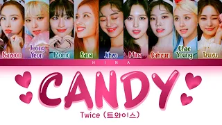 TWICE (트와이스) - CANDY - Color Coded Lyrics (Eng)