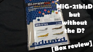 Eduard 4436 1/144 MiG-21bis [Box review]